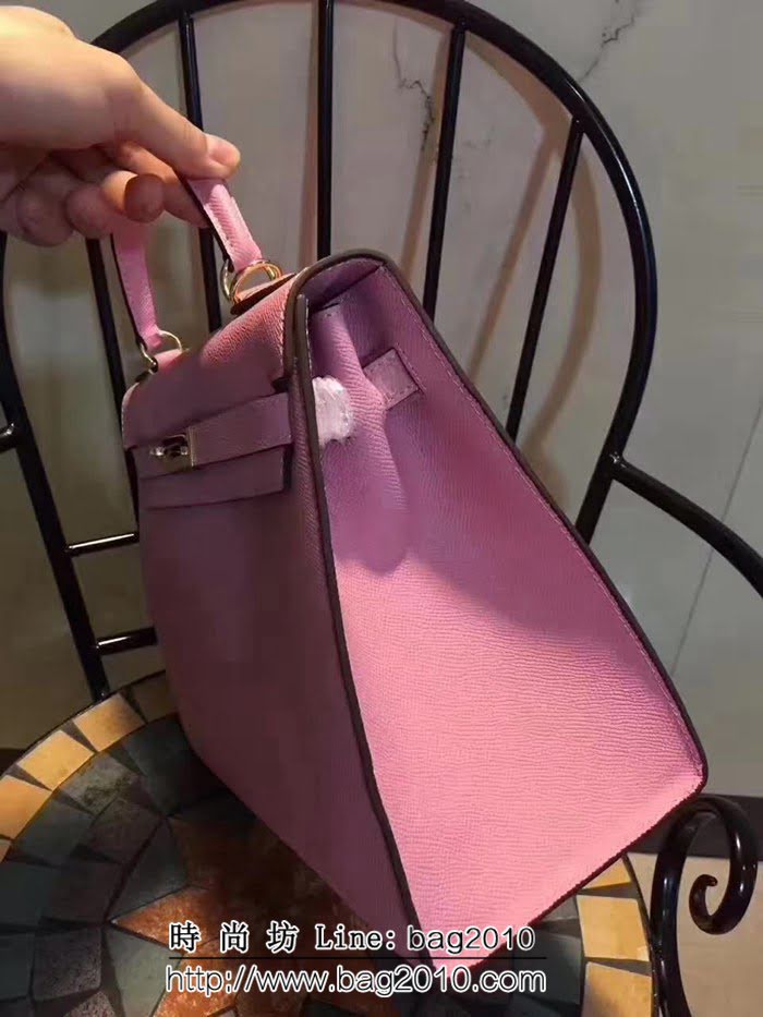 愛馬仕Hermes 牛皮手掌紋凱莉包 時尚手提包 0AM1612